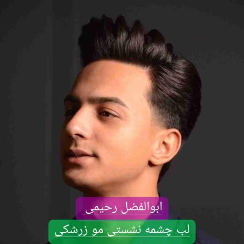 ابوالفضل رحیمی لب چشمه نشستی مو زرشکی