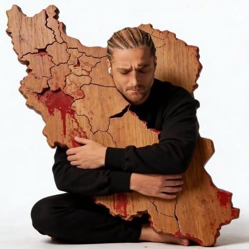 امیر مقاره نمیخوام بگم ترسیده دلم کلی حس بد چسبیده به من